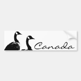 Stickers pare-chocs Canada Stickers oies du Canada