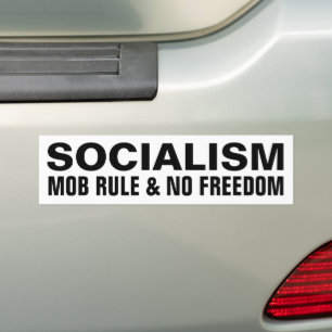 Stickers pare-chocs définis par le socialisme
