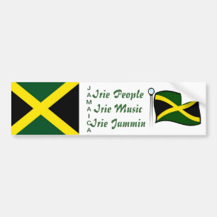 stickers pare-chocs jamaïcains