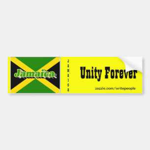 stickers pare-chocs jamaïcains - unité pour toujou