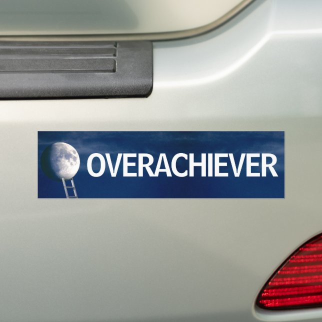 Stickers pare-chocs OVERACHIEVER (En voiture)