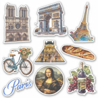 Stickers Paris
