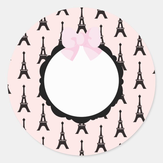 Stickers Paris Chic (Devant)