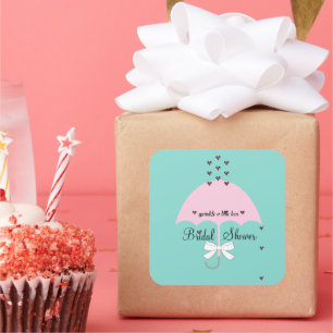 Stickers Partie Aimer Bleu Et Rose Douche