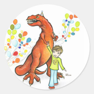Stickers Party Dino
