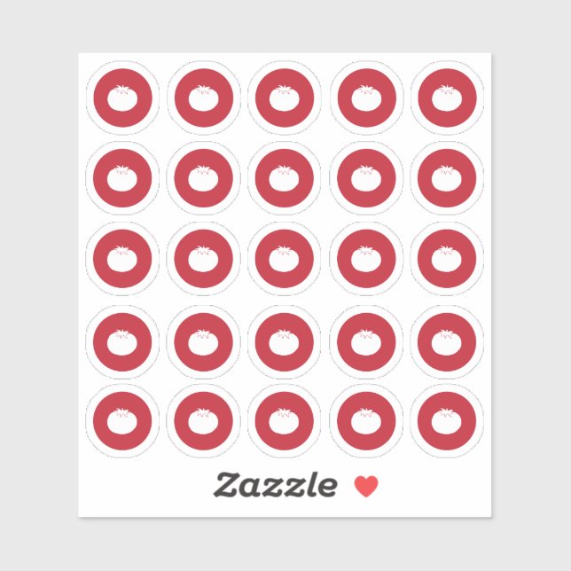 Stickers Pâtes Choix de Repas (Feuille)