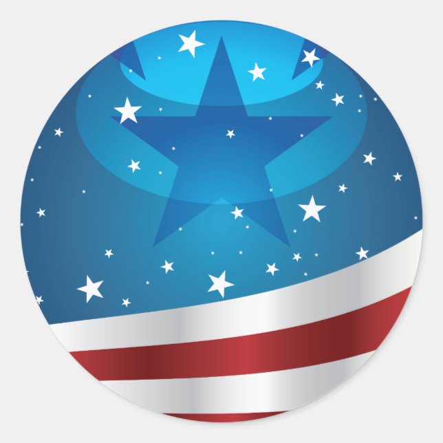 Stickers Patriot États-Unis (Devant)