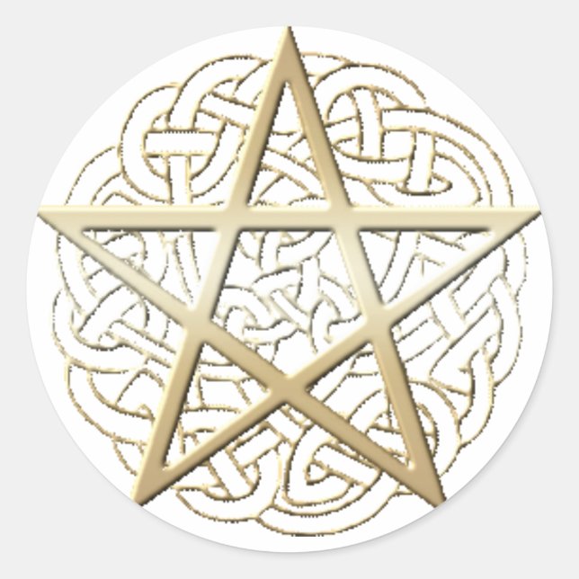 Stickers Pentacle décoratif (Devant)