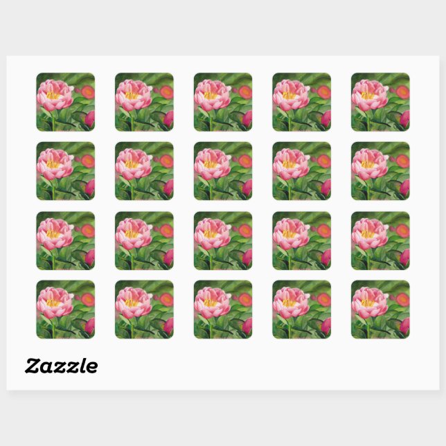 Stickers Peony (Feuille)