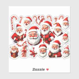 Stickers père Noël