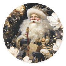 Stickers Père Noël Glamimour Holiday