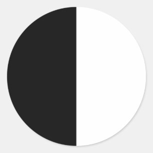 Stickers personnalisables noirs et blancs