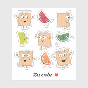 Stickers Personnalisés En Forme Pâque Matzah/Candy