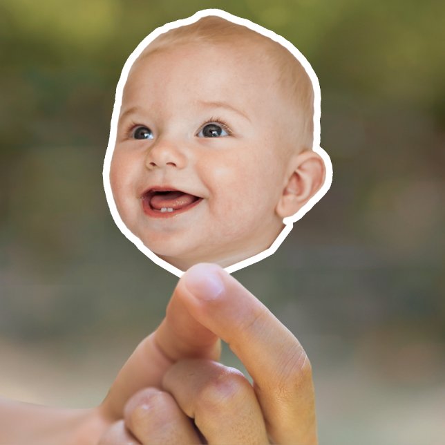 Stickers Personnalisés Visage Logo Personnalisé (Créateur téléchargé)