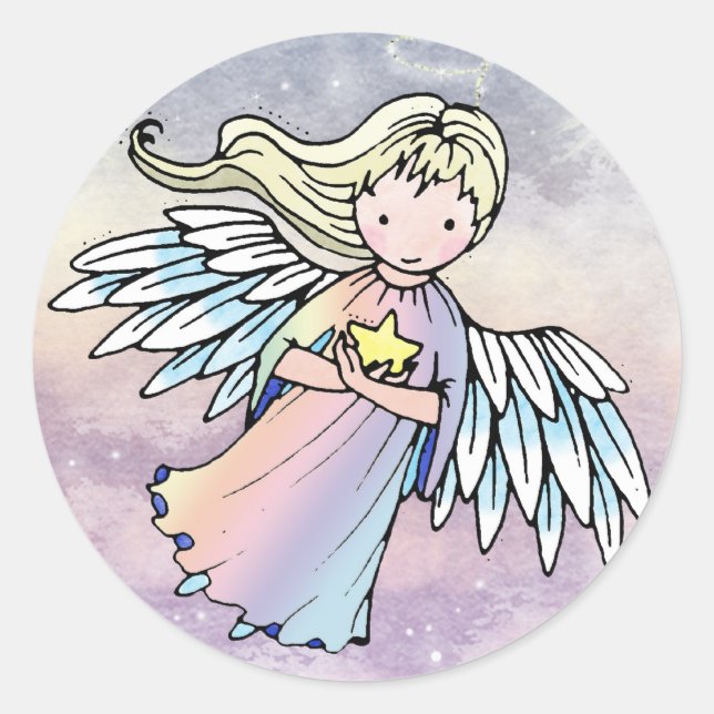Stickers Petit Angel Doux (Devant)