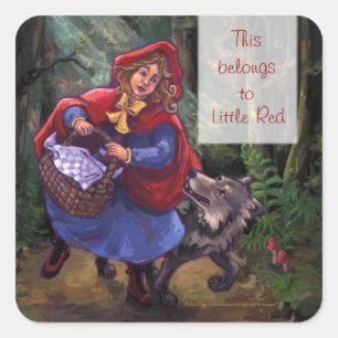 Stickers Petit Chapeau Rouge