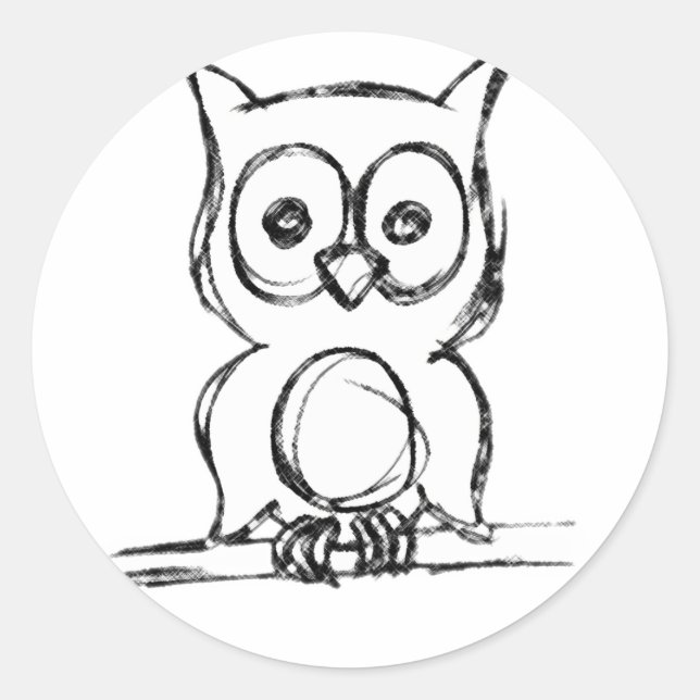 Stickers Petite Chouette (Devant)