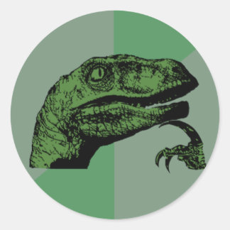 Stickers Philosoraptor