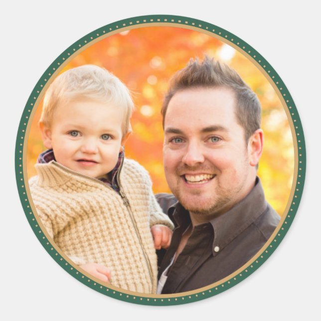 Stickers photo Green Holiday (Devant)