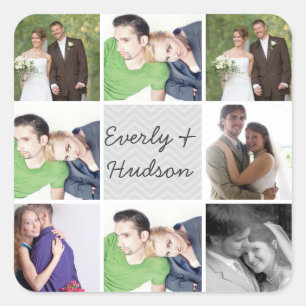 Stickers photo mariage