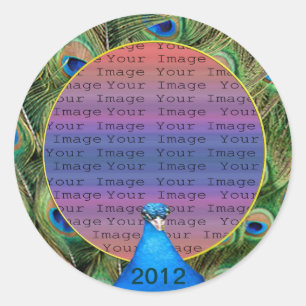 Stickers photo Mariage Peacock
