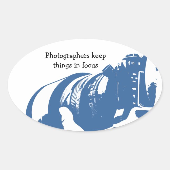Stickers photographe (Devant)