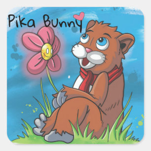 Stickers Pika bunny