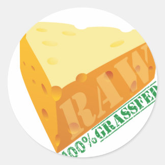Stickers Planète Biologique au fromage cru