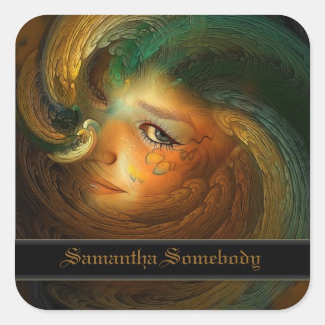 Stickers Plaque Samhain (Devant)