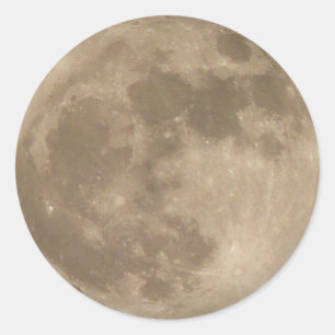 Stickers Pleine lune Lune Stickers Amusants Lune C