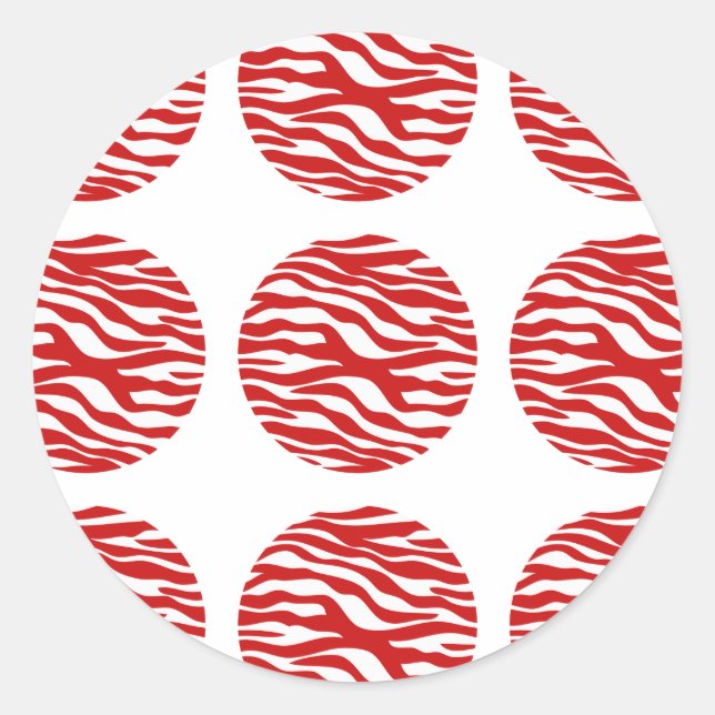 Stickers Pois Zebra (Devant)