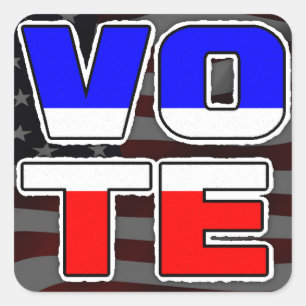 Stickers politiques d'élection VOTE