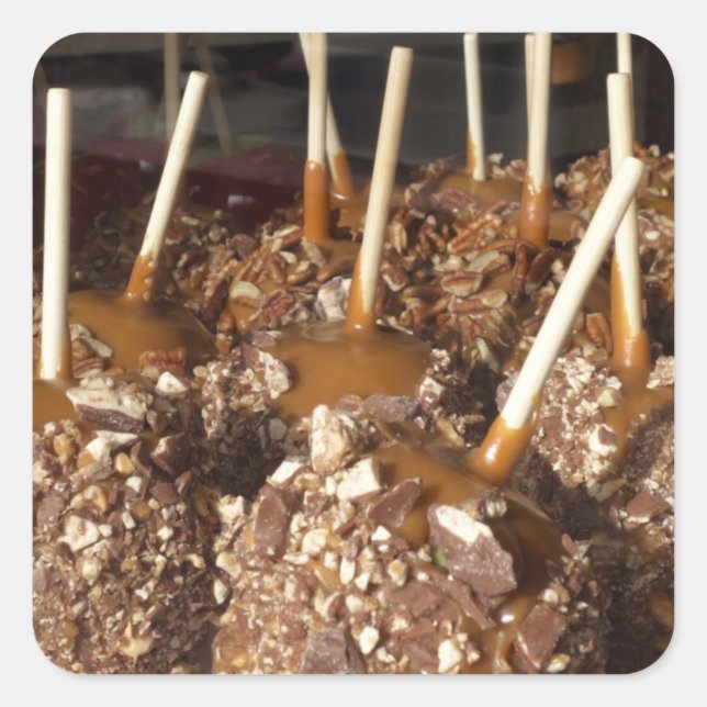 Stickers Pommes Caramel (Devant)