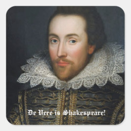Stickers Portrait Shakespeare