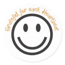 Stickers Positifs-Reconnaissant pour chaque battem