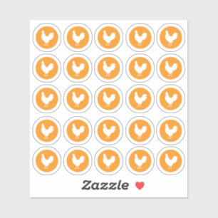 Stickers poulet au choix du repas