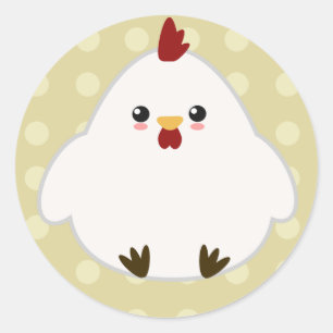 Stickers Poulet mignon