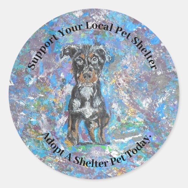 Stickers pour animaux domestiques (Devant)