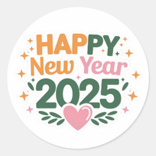 Stickers pour chaque fête Nouvel An 2025