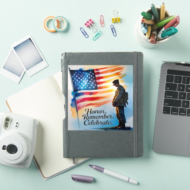 Stickers pour la Journée du Souvenir de l'honneur (Couverture iPad)