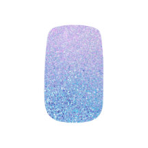 Ombre Shimmer rose et turquoise