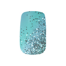 Parties scintillant Aqua Blue OCEAN #1 #shiny