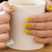 Sunflowers Minx ongles Art
