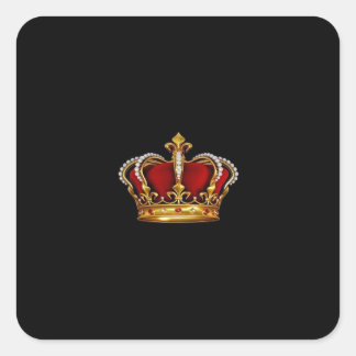 Stickers pourcentage/Couronne-reine-princesse King