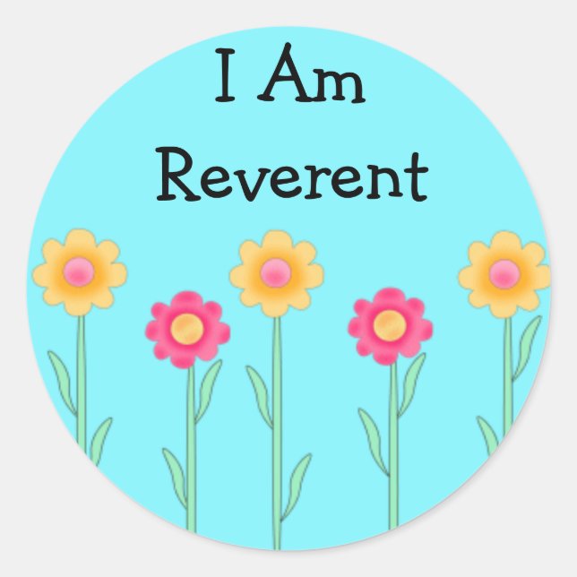 Stickers Primaires LDS - Je Suis Réversible (Devant)
