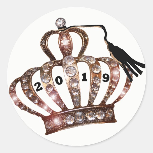 Stickers Princess Graduation 2019 (Devant)