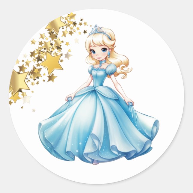 Stickers Princesse (Devant)