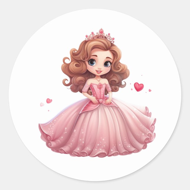 Stickers Princesse (Devant)