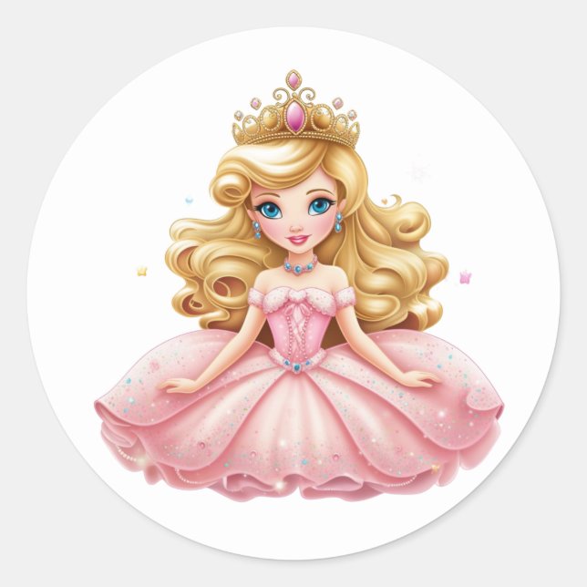 Stickers Princesse (Devant)
