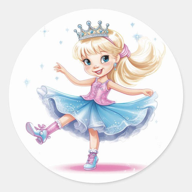 Stickers Princesse (Devant)